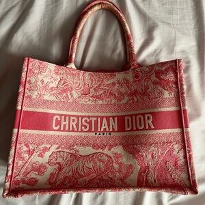 Medium Christian Dior Book Tote